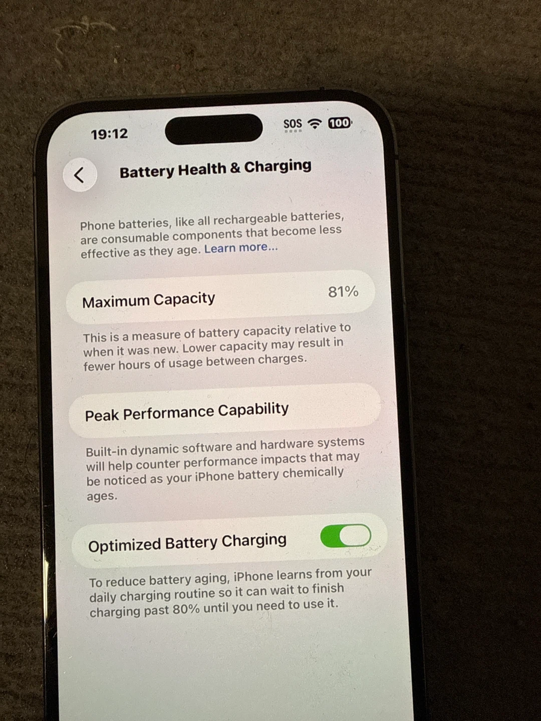 iPhone 14 Pro  max 1.02 TB - 81% Battery Health - photo 3