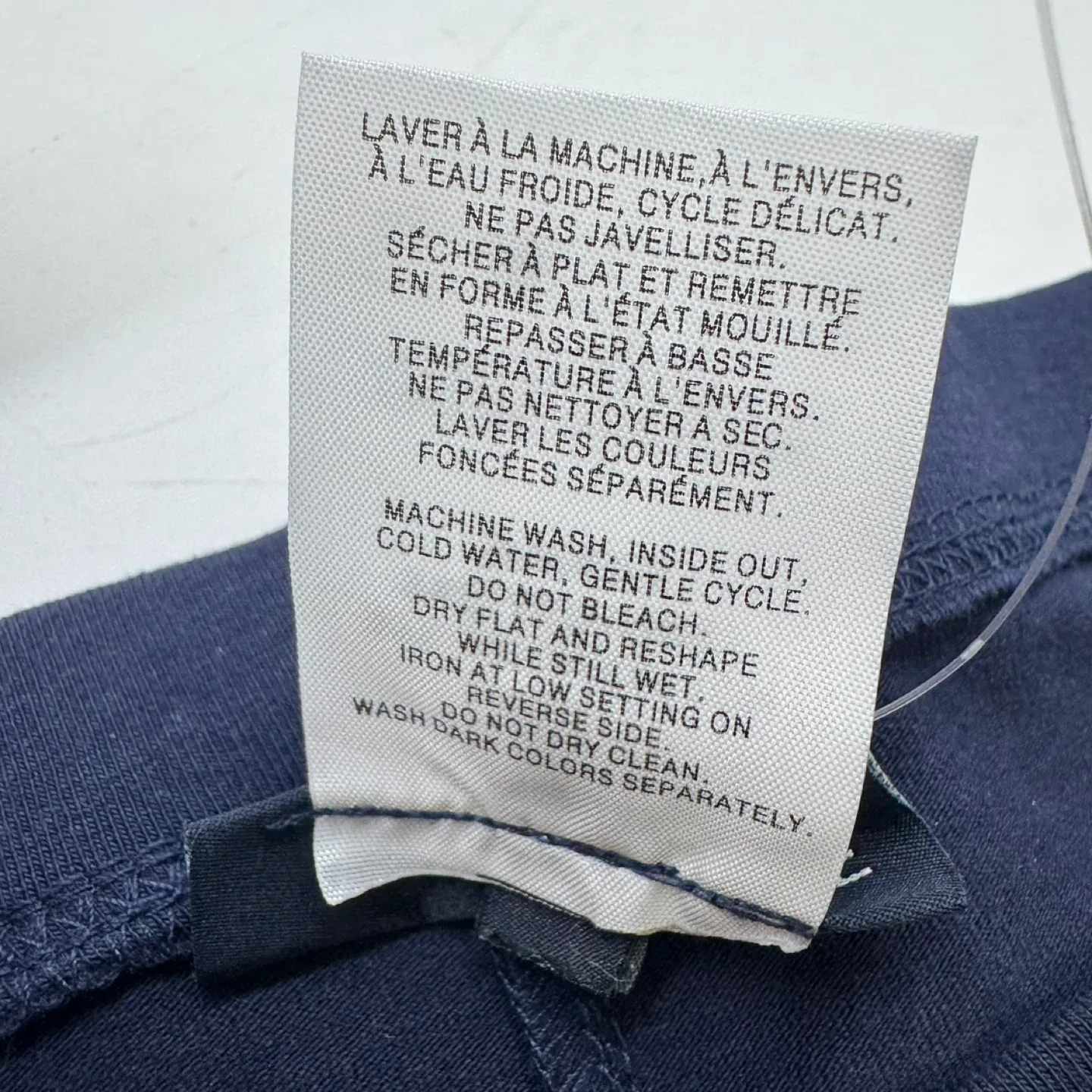 Addition Elle Cotton Weekend Legging Navy Blue Size 1X image indicator(5)