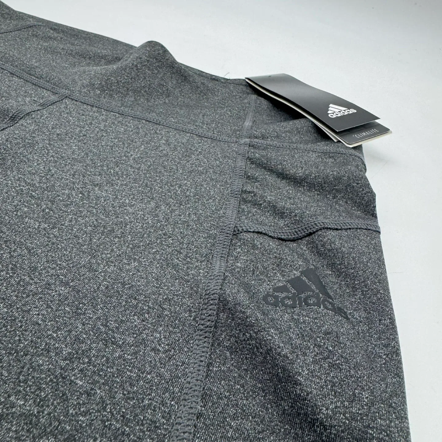 Adidas Climalite High Rise Long TrainingTights Dark Grey L image indicator(3)