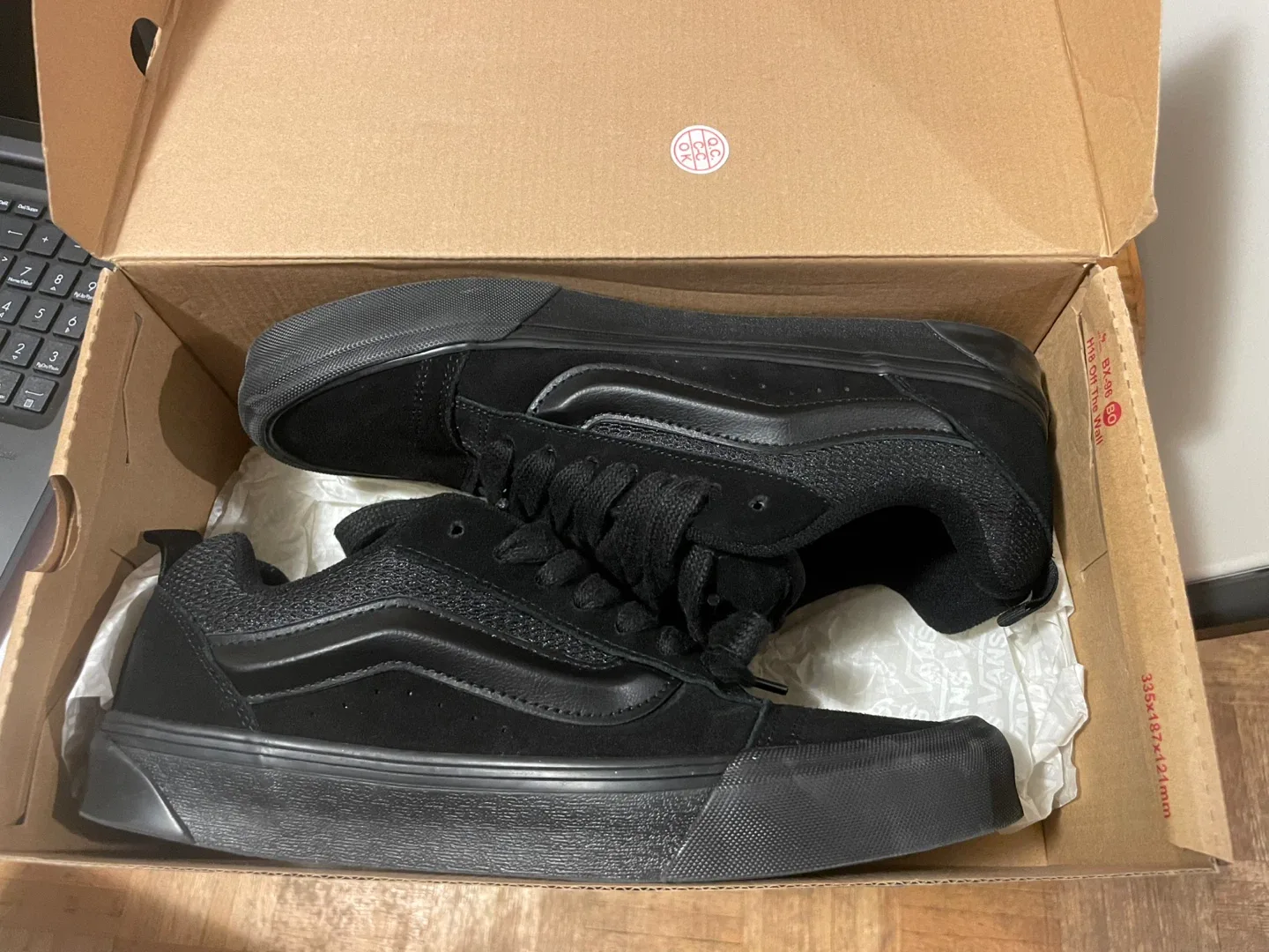 Vans Knu Skool Black, Men's Size 10 image indicator(5)