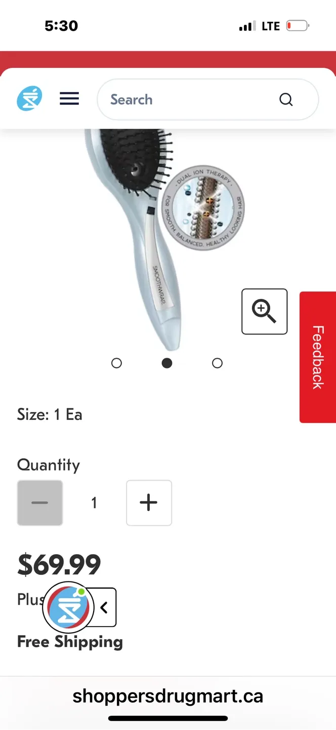 InfinitiPRO Conair Smoothwrap Smoothing Ion Brush - New image indicator(4)