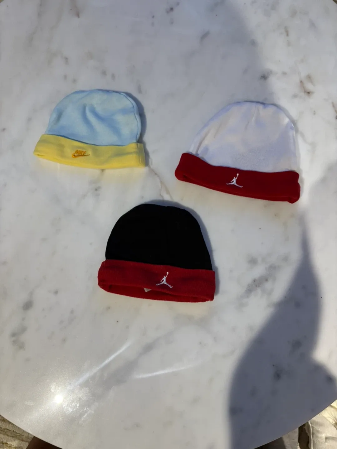 Mixed Baby Clothes Lot - Onesies, Pants, Hats image indicator(5)