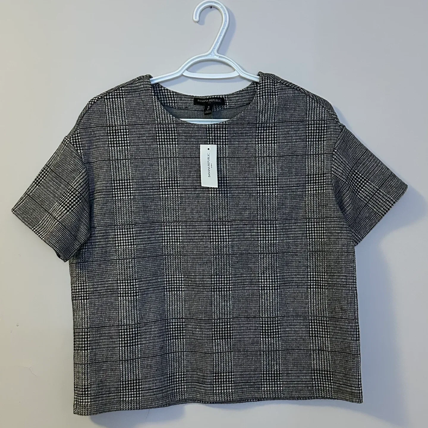 Banana Republic Plaid Top - New thumbnail