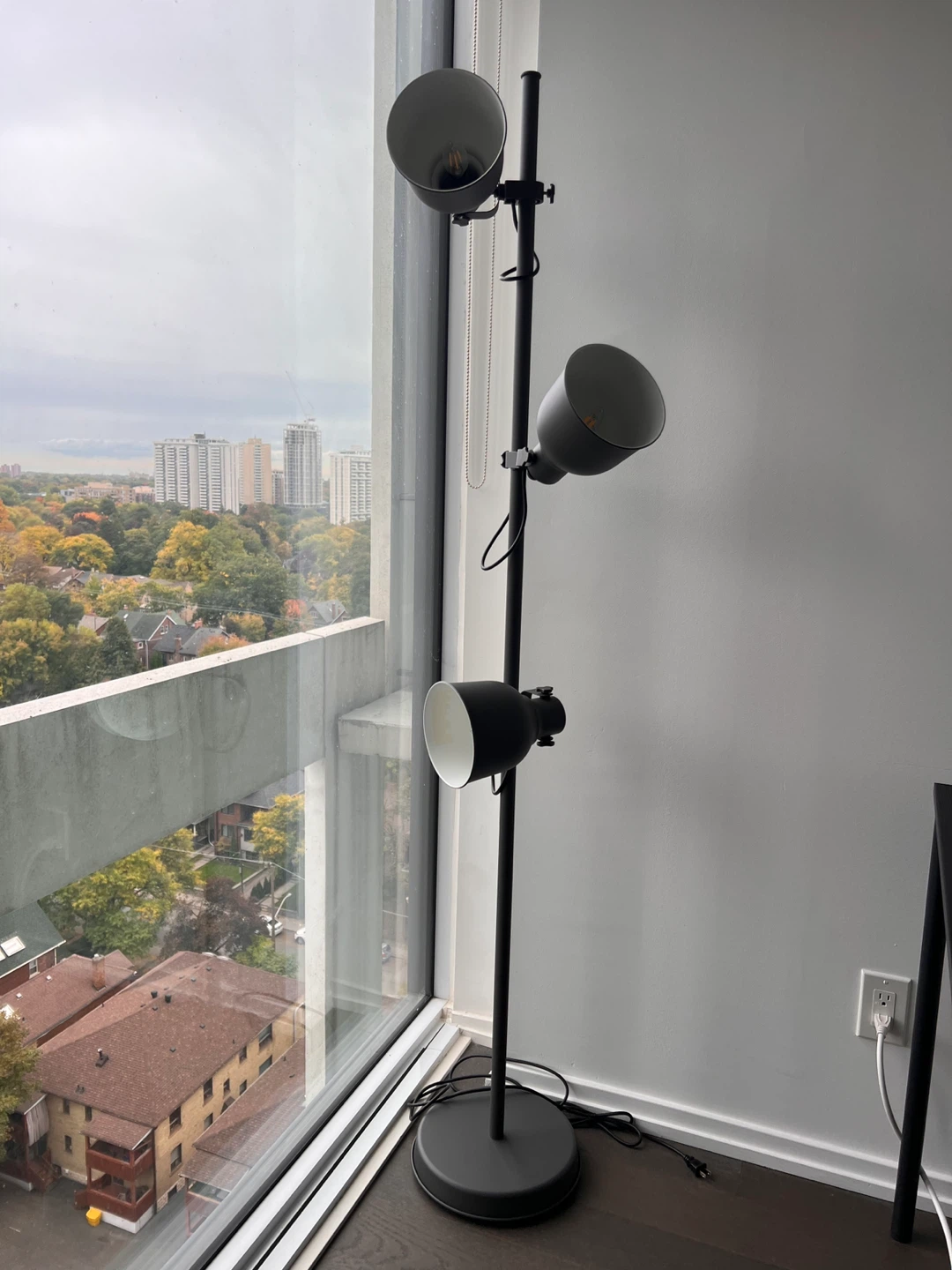 HEKTAR IKEA Floor Lamp, Dark Grey