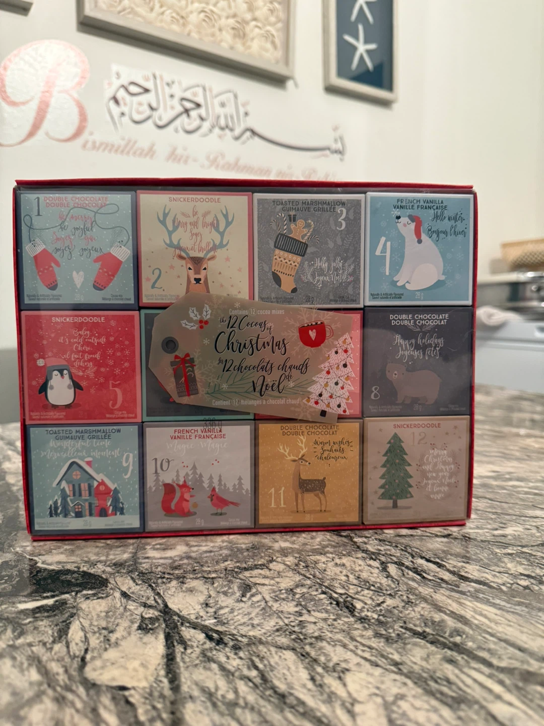 The 12 Cocoas of Christmas Cocoa Mix
