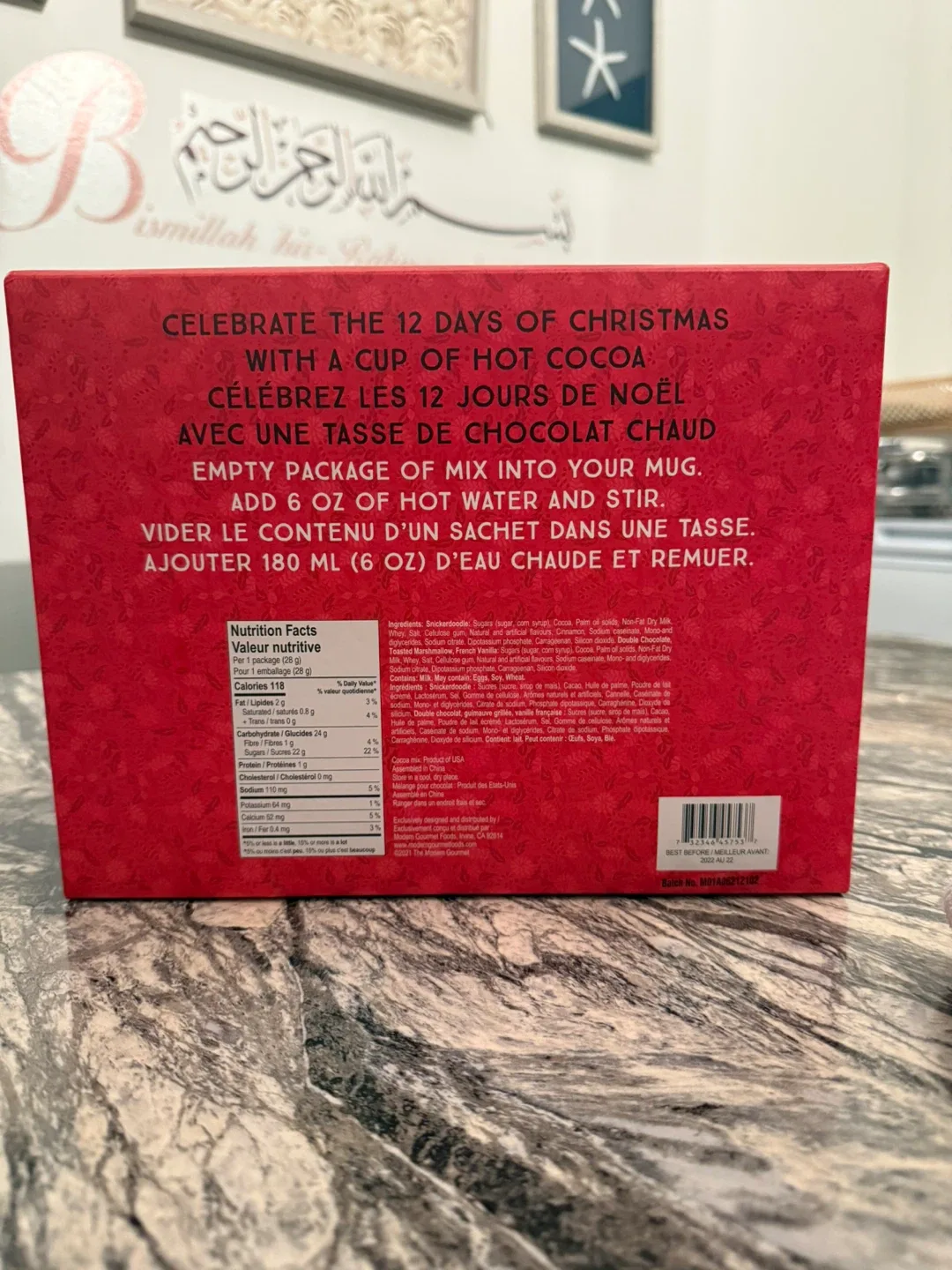 The 12 Cocoas of Christmas Cocoa Mix image indicator(3)