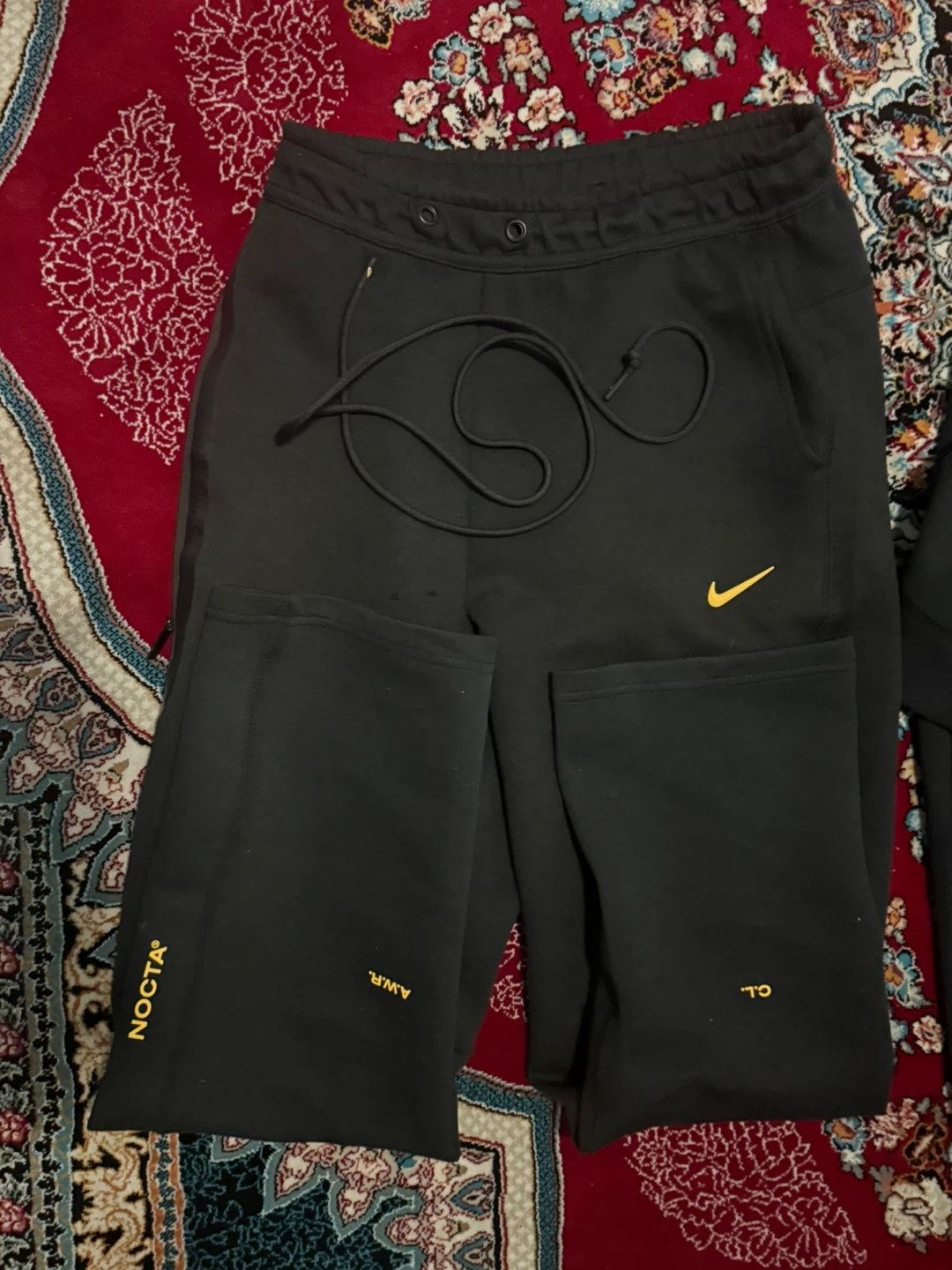 Nike x Drake NOCTA AWR Pants & Hoodie Set - Black - photo 3