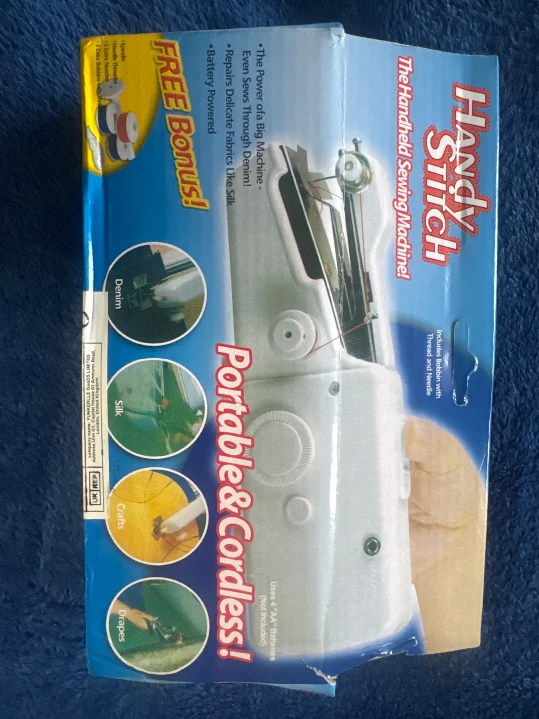 Handy Stitch Handheld Sewing Machine image indicator(2)