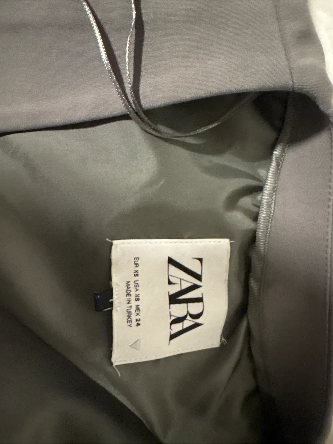Zara Grey Vest - Size XS image indicator(2)