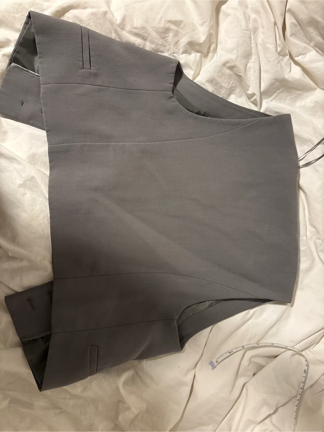 Zara Grey Vest - Size XS image indicator(3)