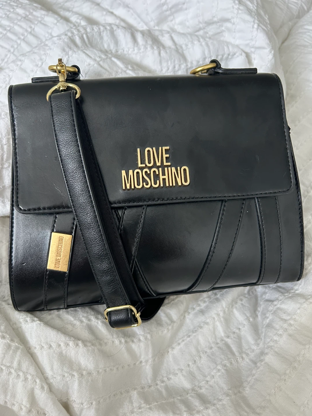 Love Moschino Black Crossbody Bag