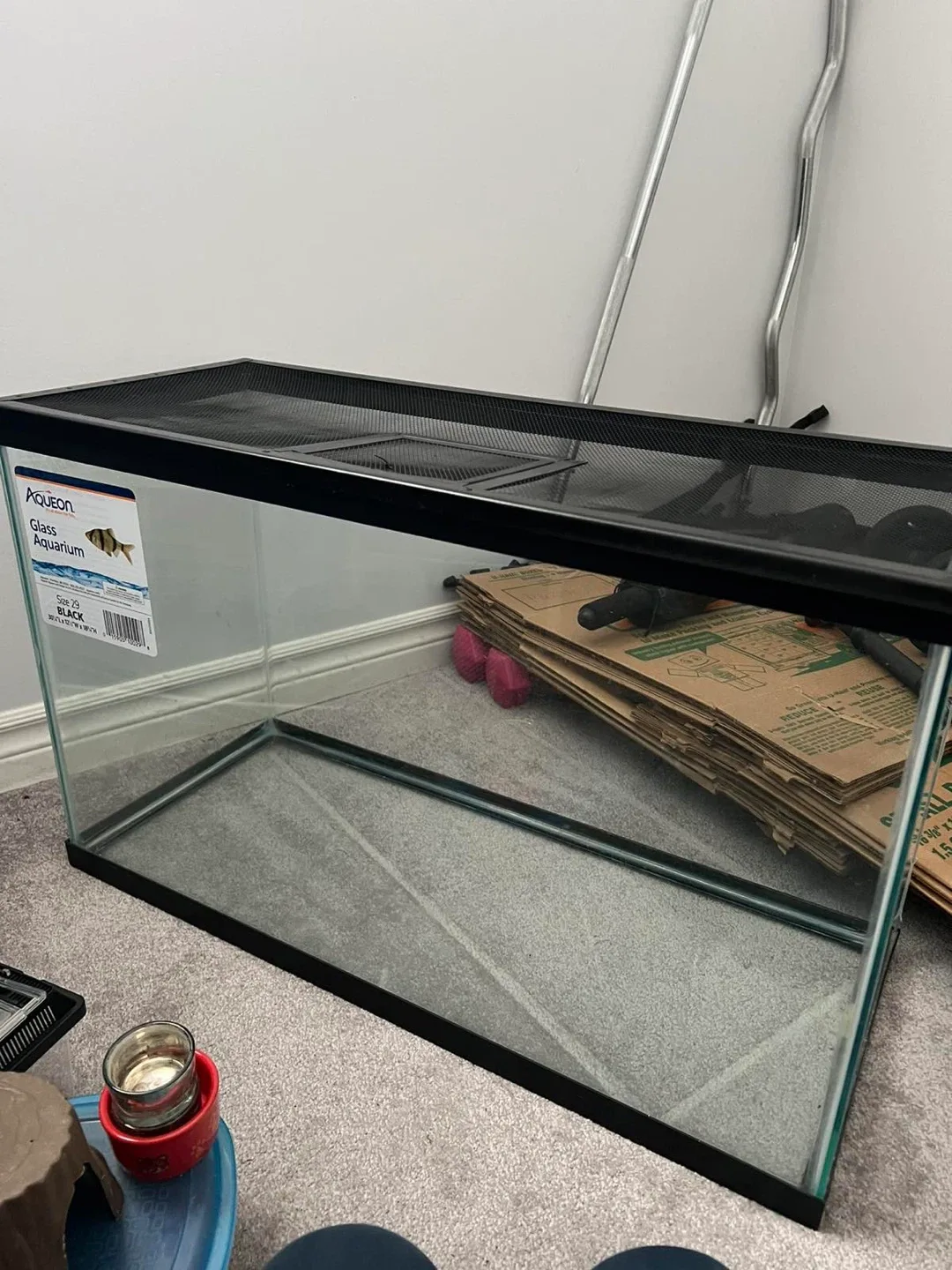 Large Reptile / Fish Tank with Mesh Lid 🐢 thumbnail