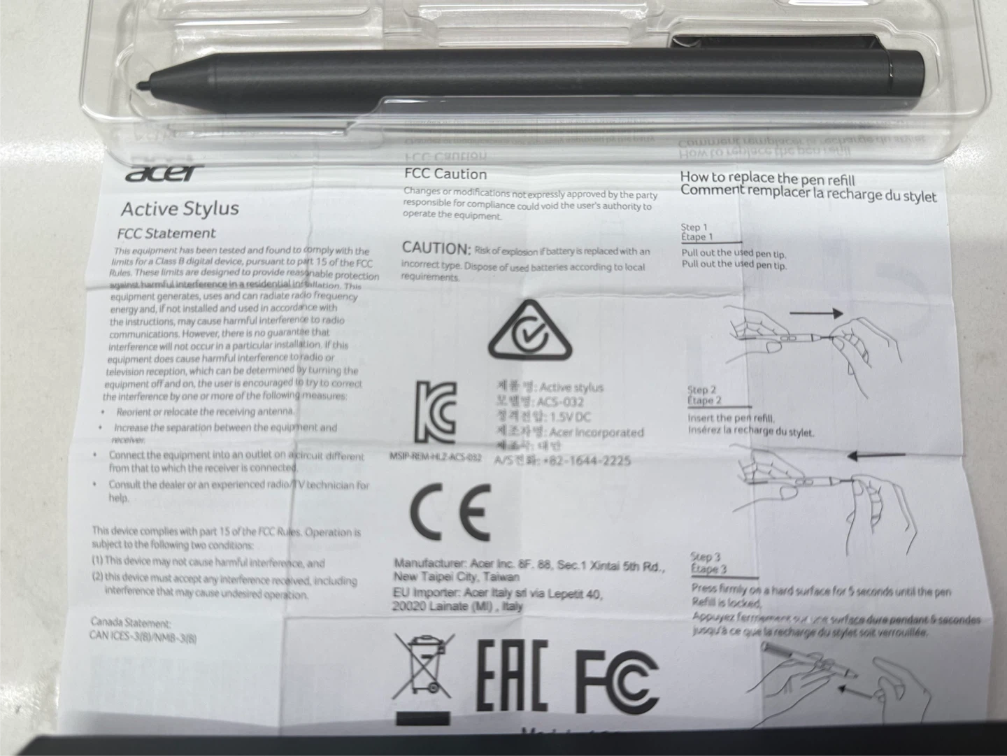 Acer Active Stylus - Model ACS-032 - photo 2