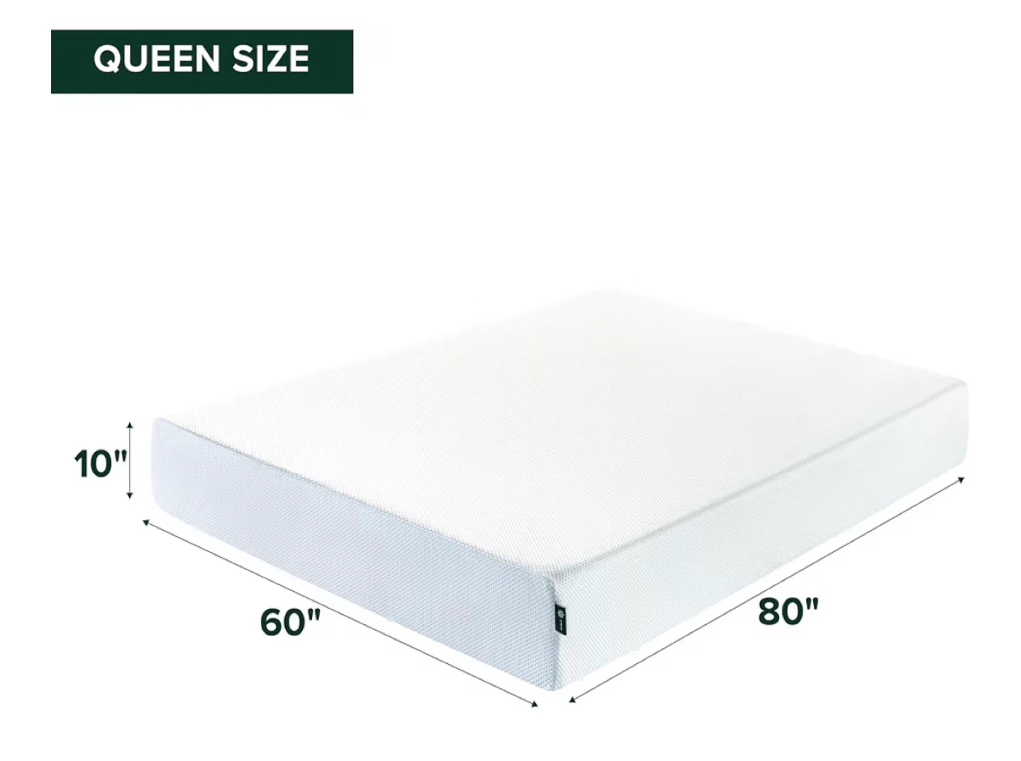 Zinus Queen Bed Frame & Mattress - photo 4