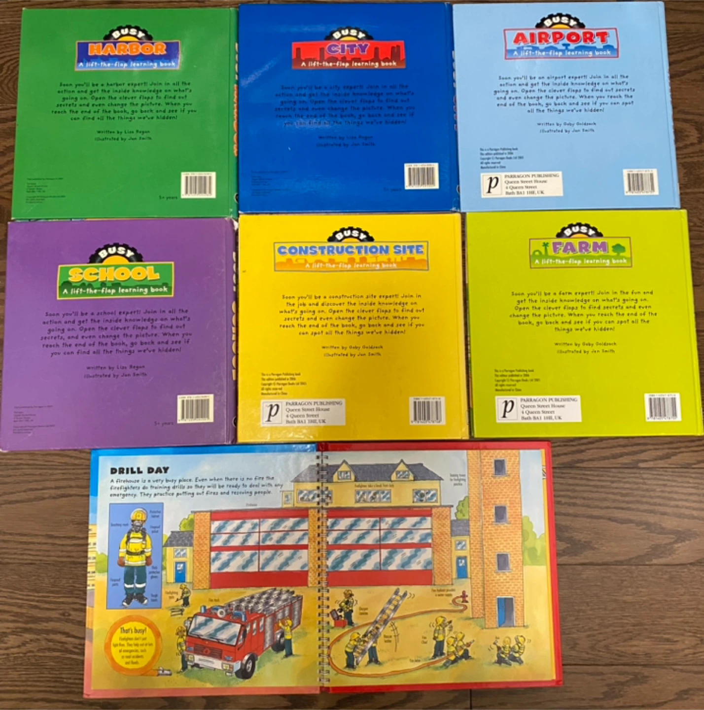Busy Lift-the-Flap Learning Books - Set of 7 - photo 2