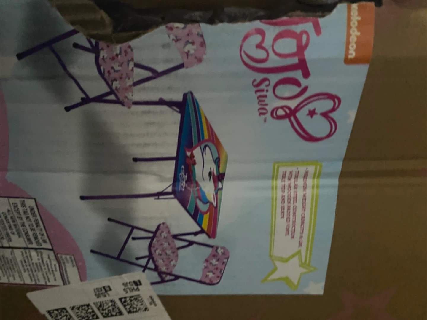 JoJo Siwa Table & Chairs Set