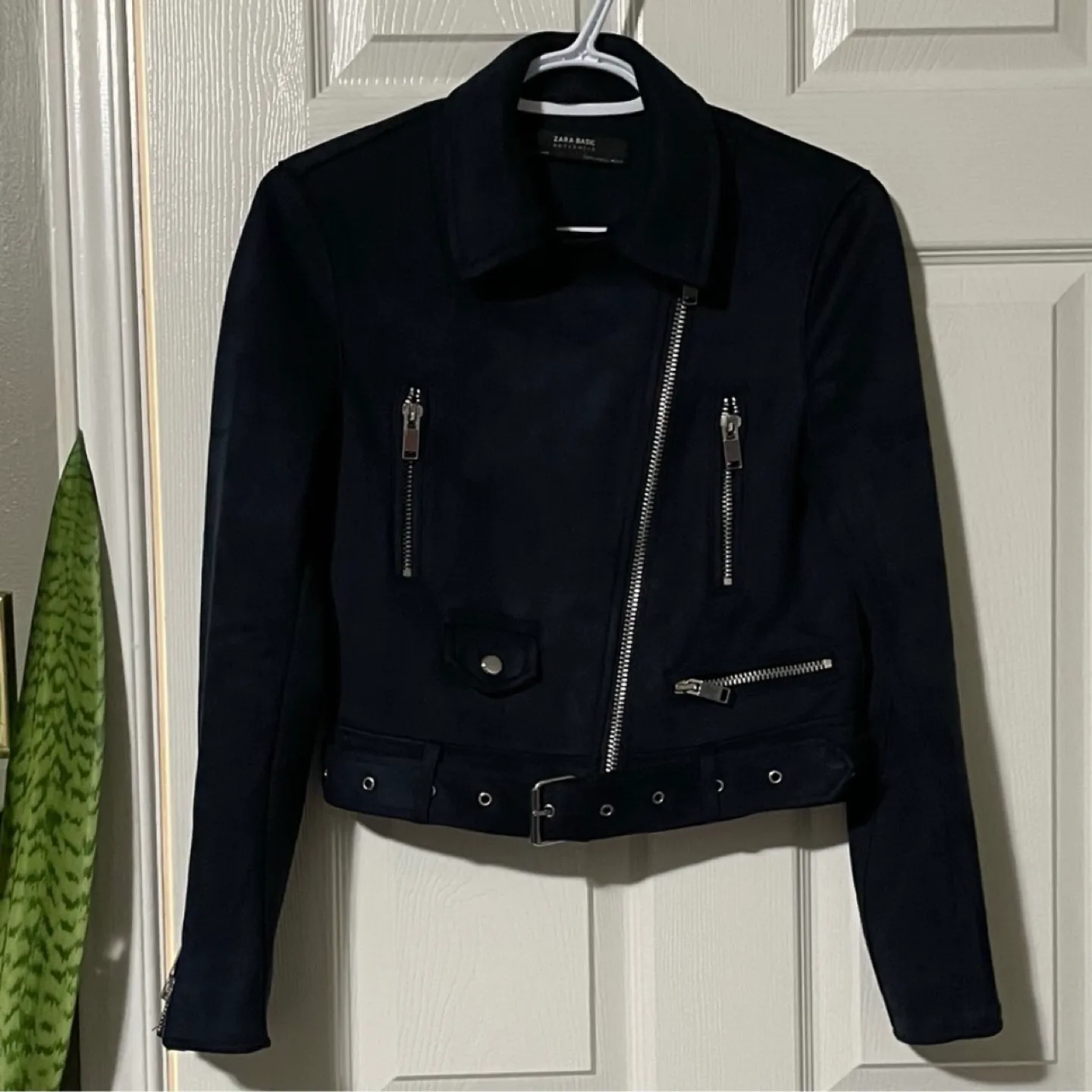 Zara Faux Suede Jacket image indicator(6)