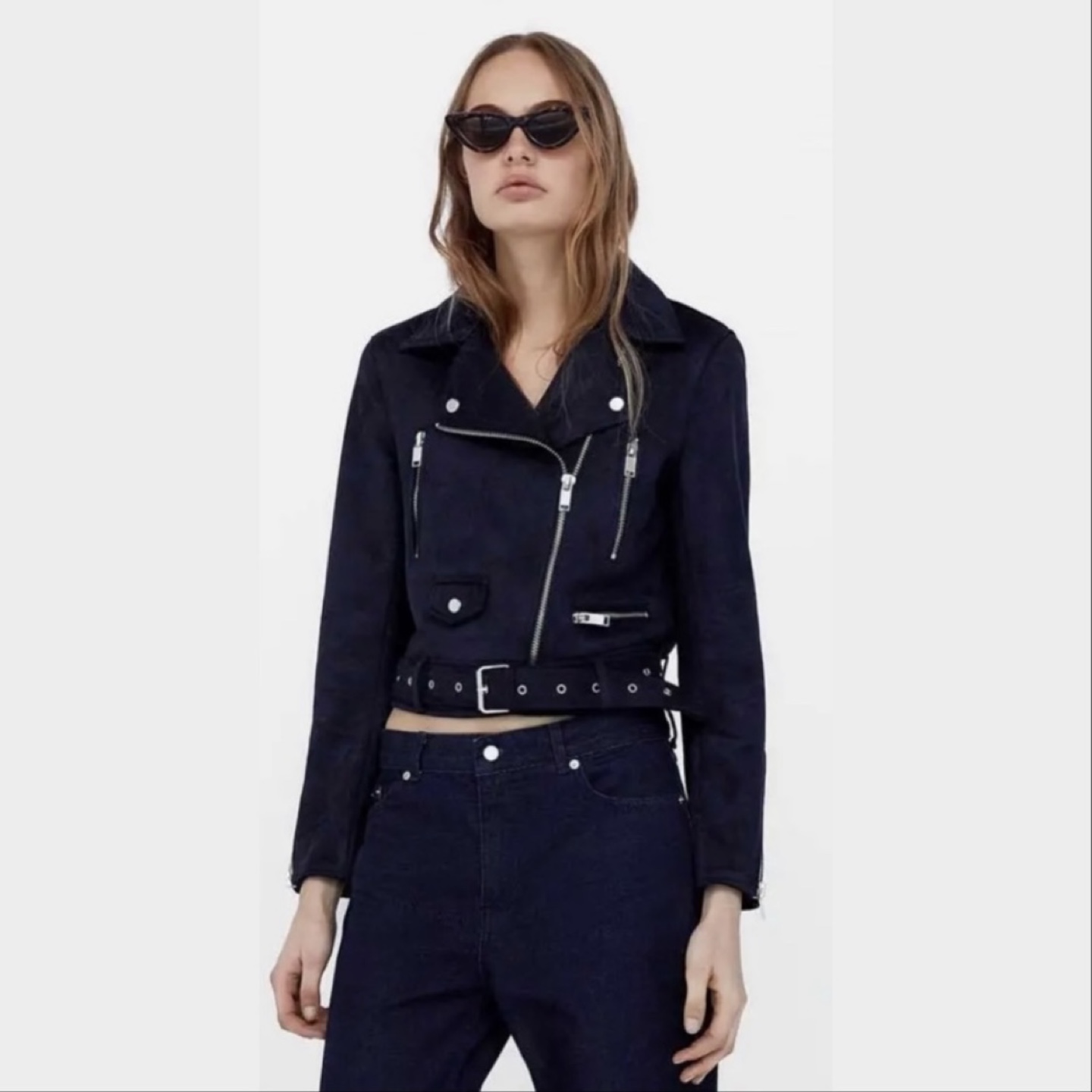 Zara Faux Suede Jacket