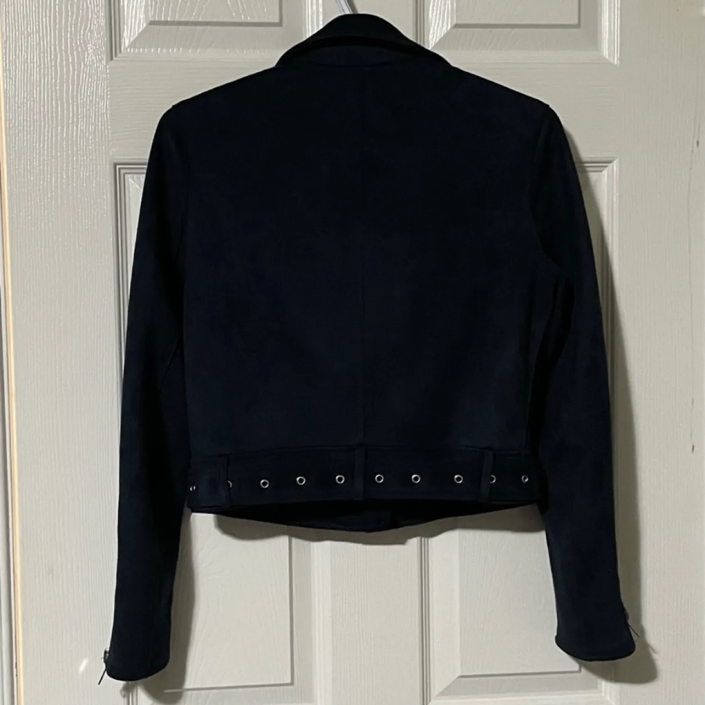 Zara Faux Suede Jacket image indicator(8)