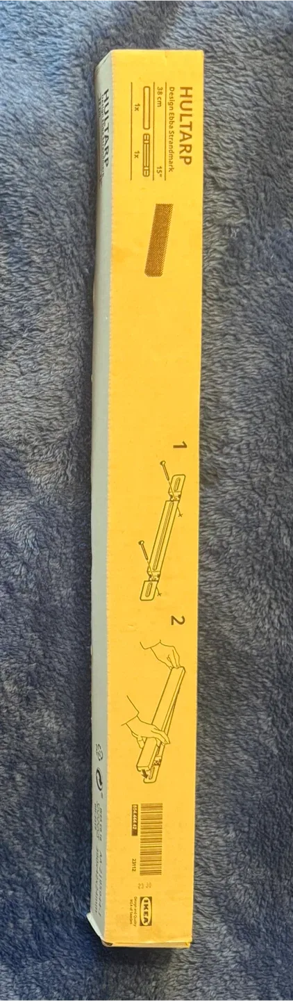 IKEA HULTARP Magnetic Knife Rack - Black, 38cm (15") image indicator(4)