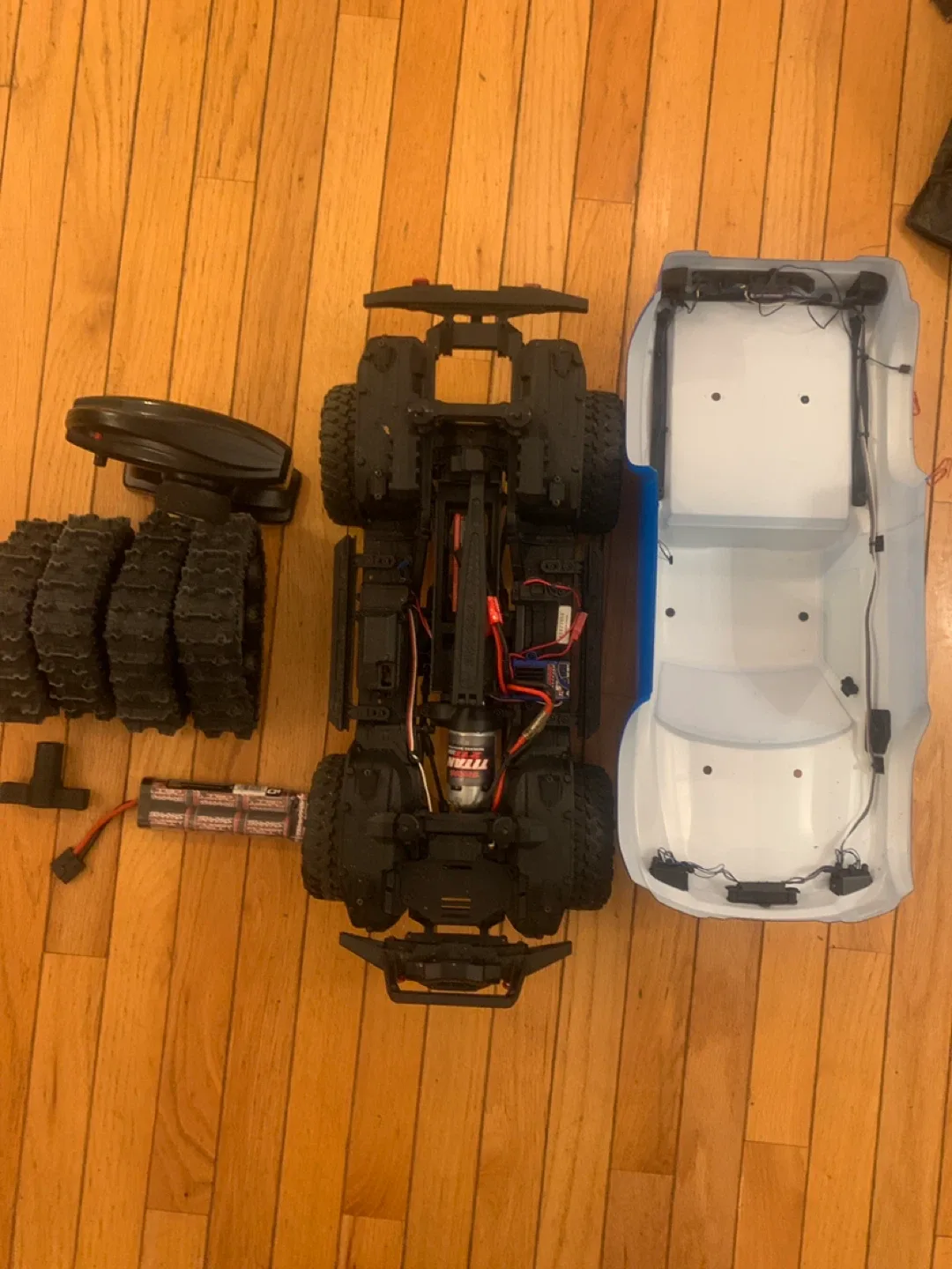 Traxxas trx4 2 speed crawler with traxx add ons image indicator(2)