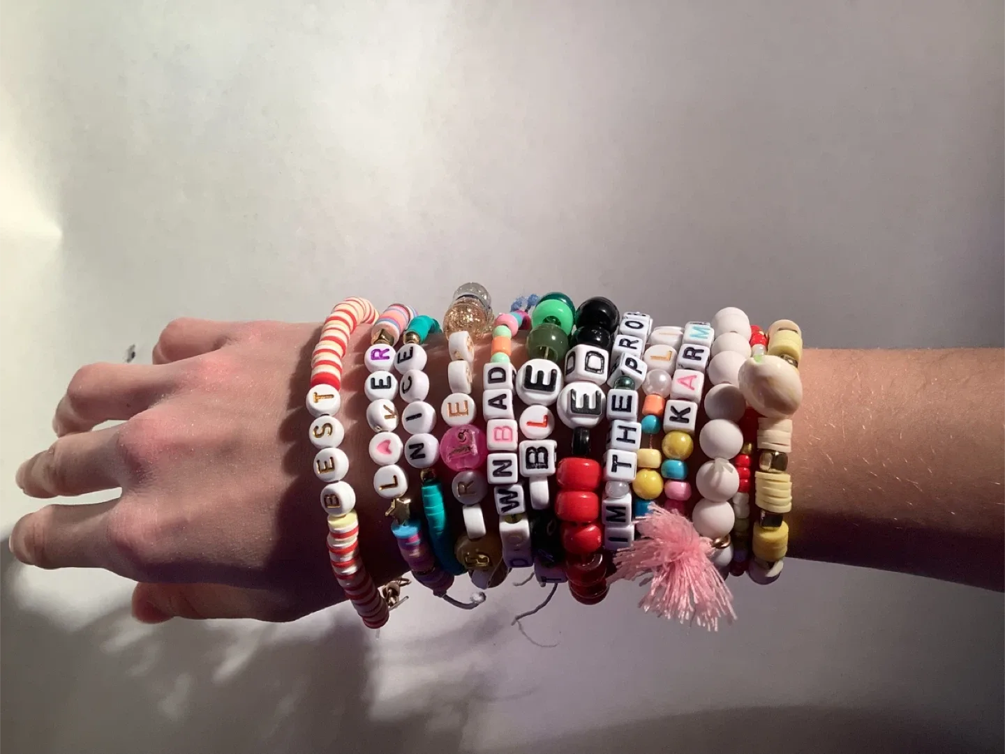 Jewelry pack ( ✨SWIFTIE BRACELETS✨) handmade image indicator(2)