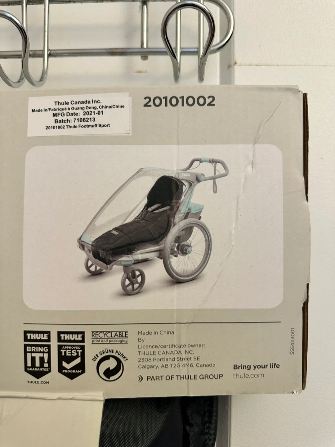NEW Thule Footmuff Sport - Grey - photo 4