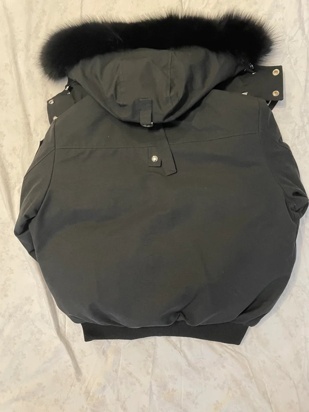 Moose Knuckles Black Bomber Jacket image indicator(5)