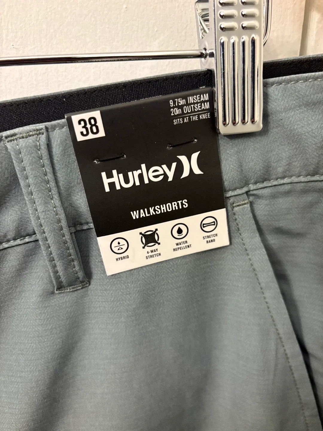 Hurley men’s outdoorsy shorts size 38 thumbnail