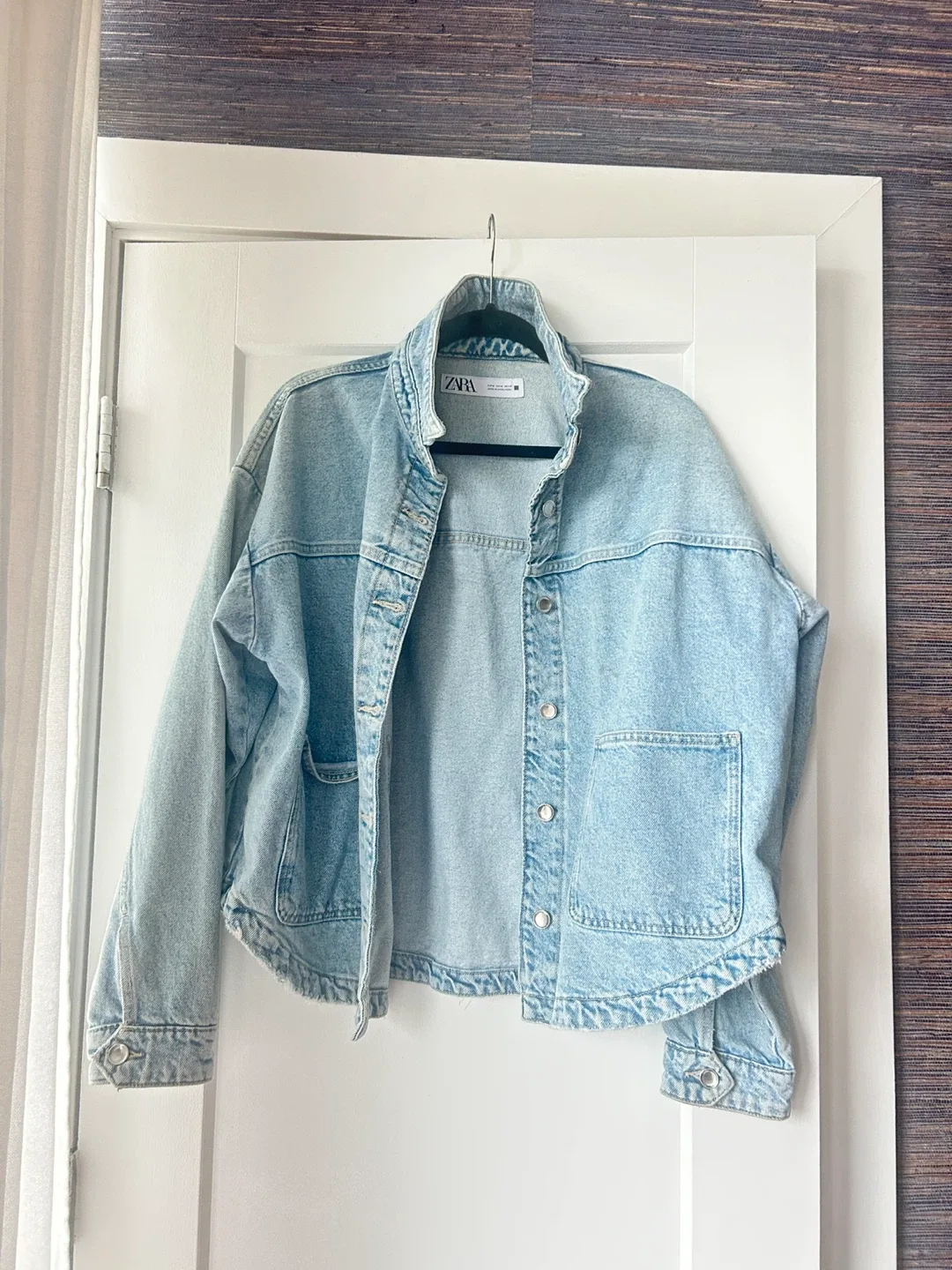 Zara Denim Jacket - Size M thumbnail