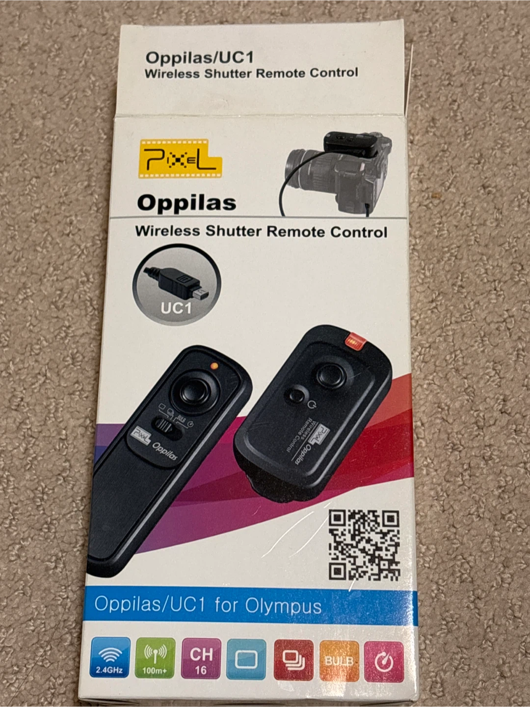 Pixel Oppilas/UC1 Wireless Shutter Remote Control - Olympus