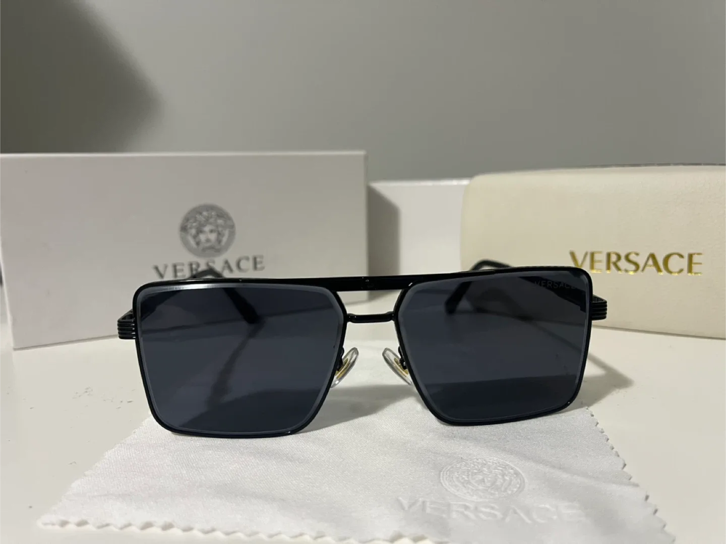 Versace Black Sunglasses image indicator(2)