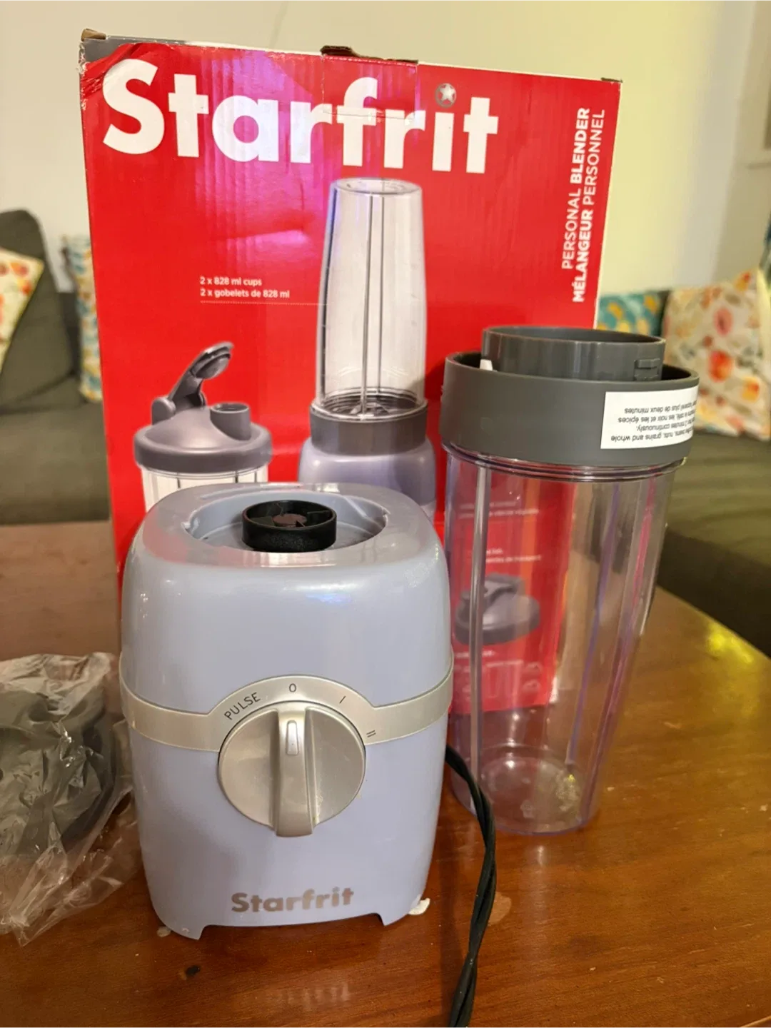 Starfrit Personal Blender - Like New! thumbnail