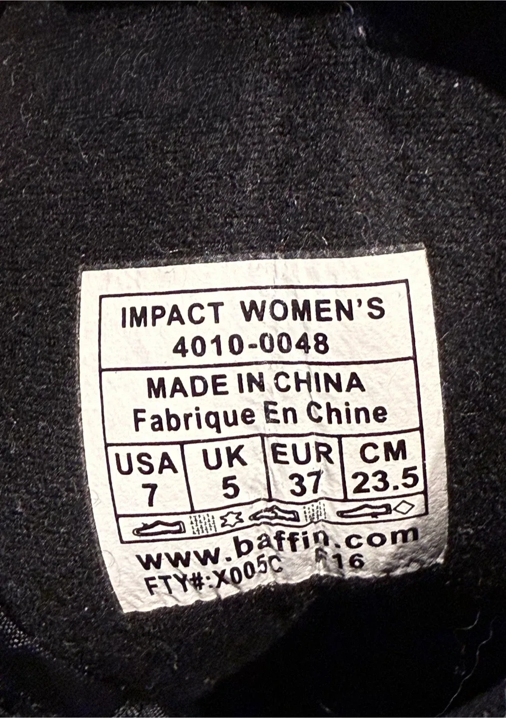 Women’s Baffin Impact Snow Boots - Size 7 image indicator(7)