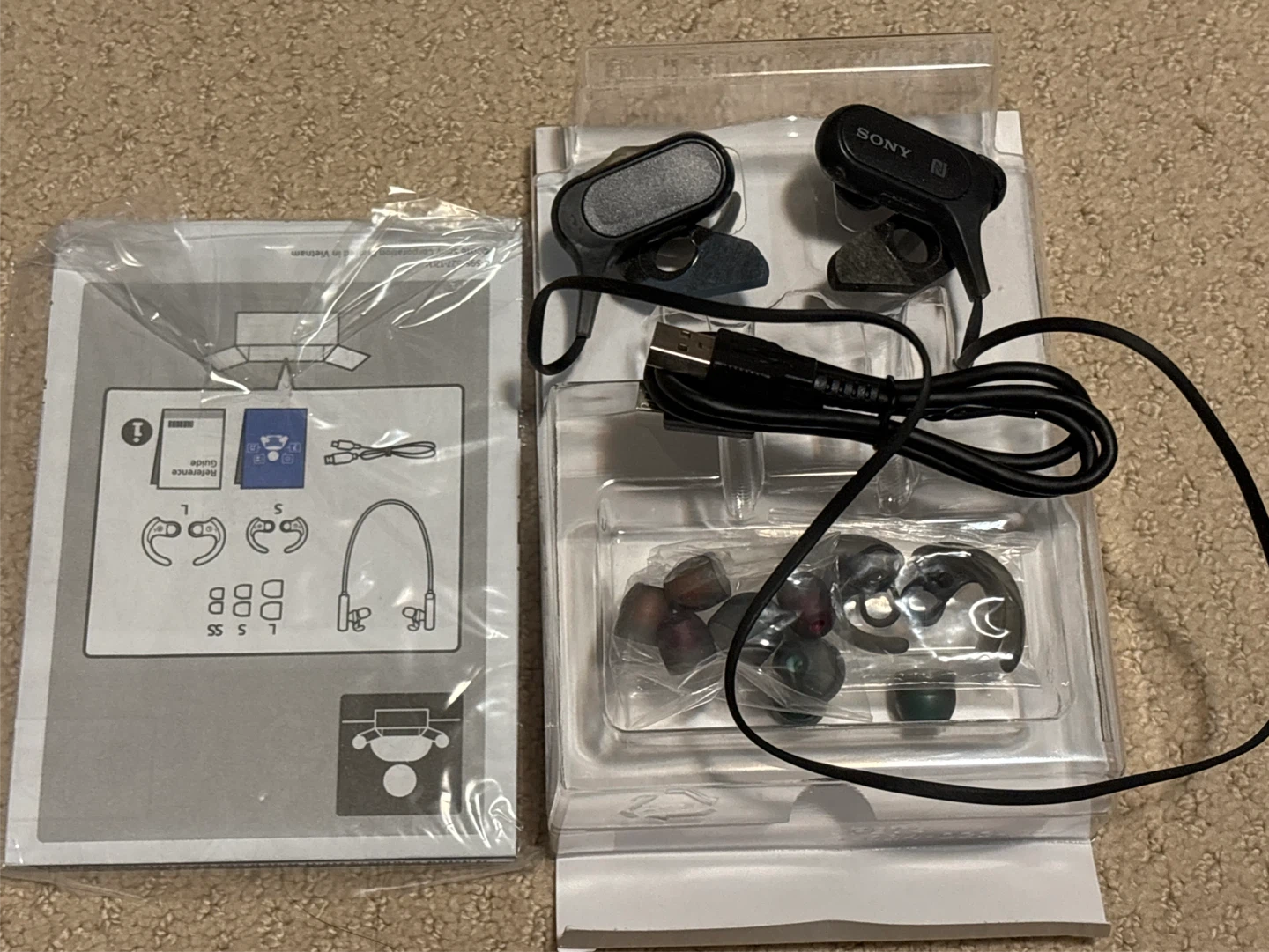 Sony MDR-XB50BS Wireless In-Ear Headphones - Black - photo 3