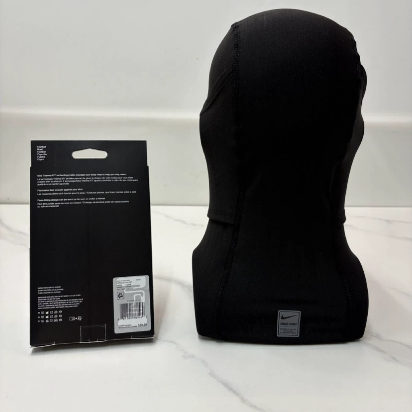 Sale 2 for 60$ New Nike Pro Therma-FIT Hood - Black - photo 4
