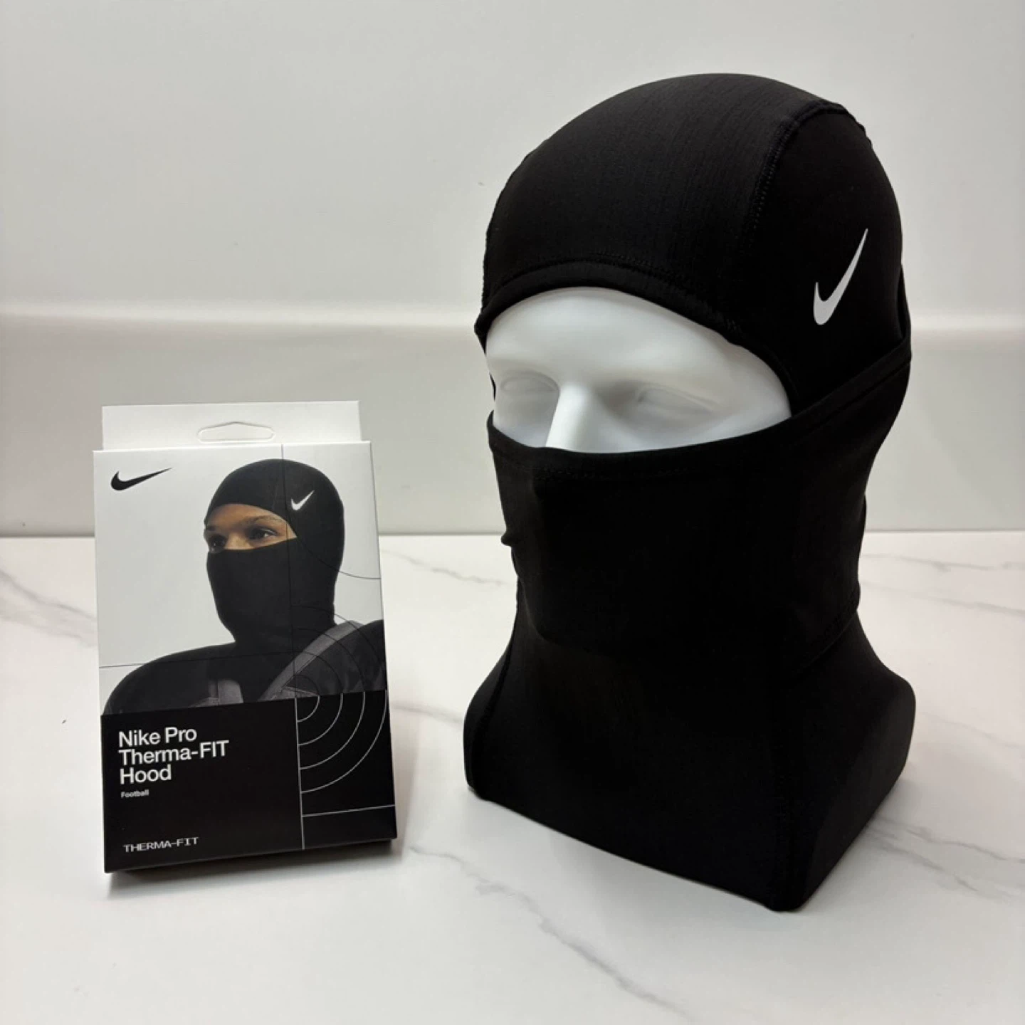 Sale 2 for 60$ New Nike Pro Therma-FIT Hood - Black - photo 2