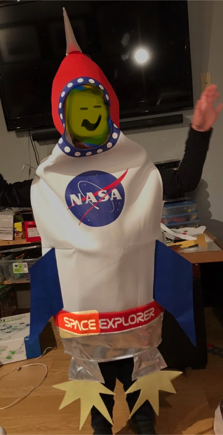 H&M Space Explorer Rocket Costume - Size 2-8 Years