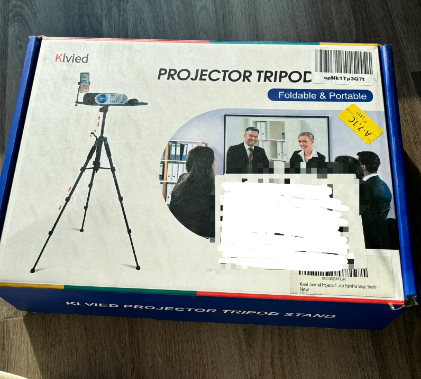 Projector with Klvied Tripod Stand image indicator(4)