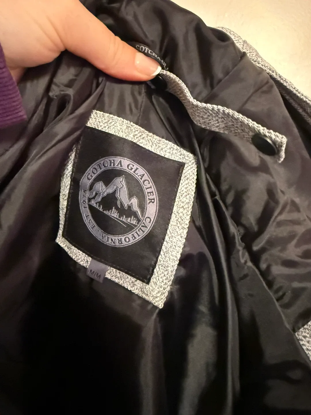 Gotcha Glacier Grey Jacket image indicator(4)