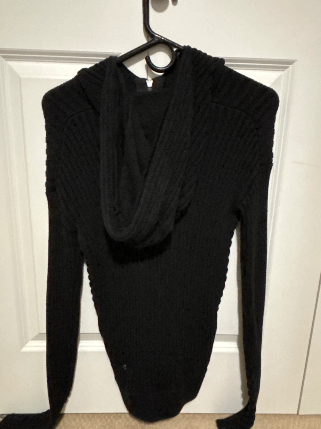 Lululemon Black Knit Zip-Up Hoodie - photo 3