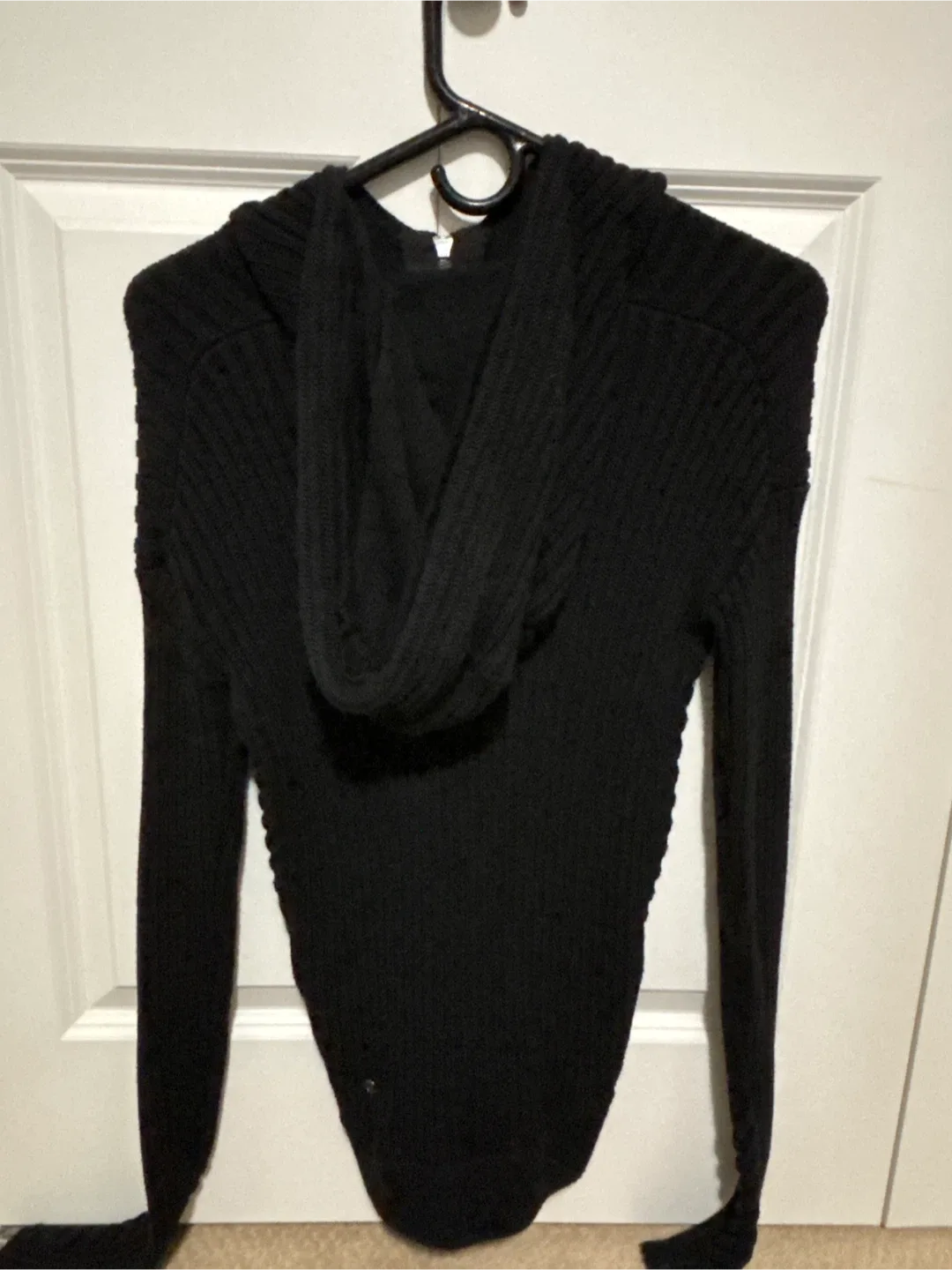 Lululemon Black Knit Zip-Up Hoodie image indicator(3)