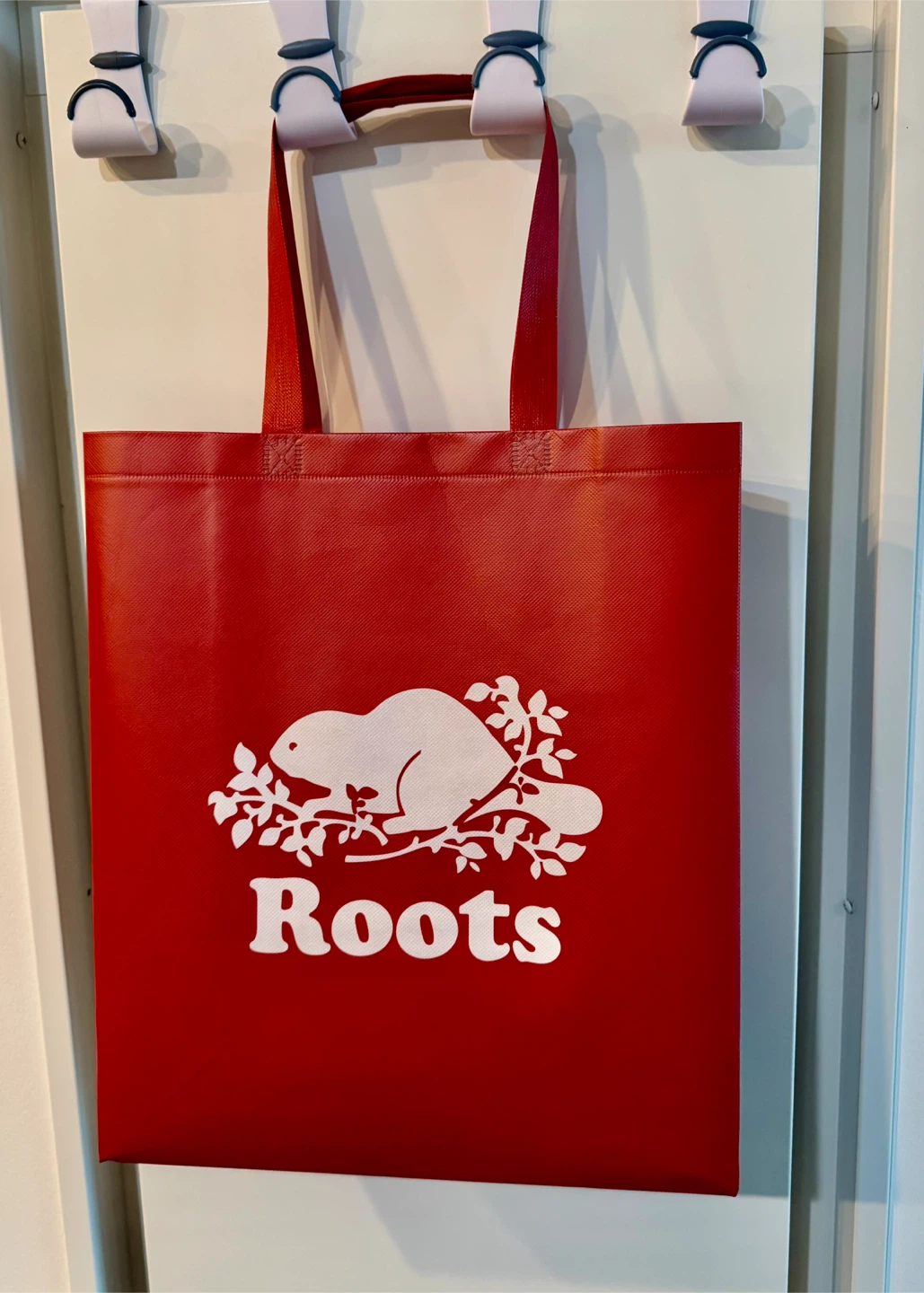 Roots Red Tote Bag - Brand New!