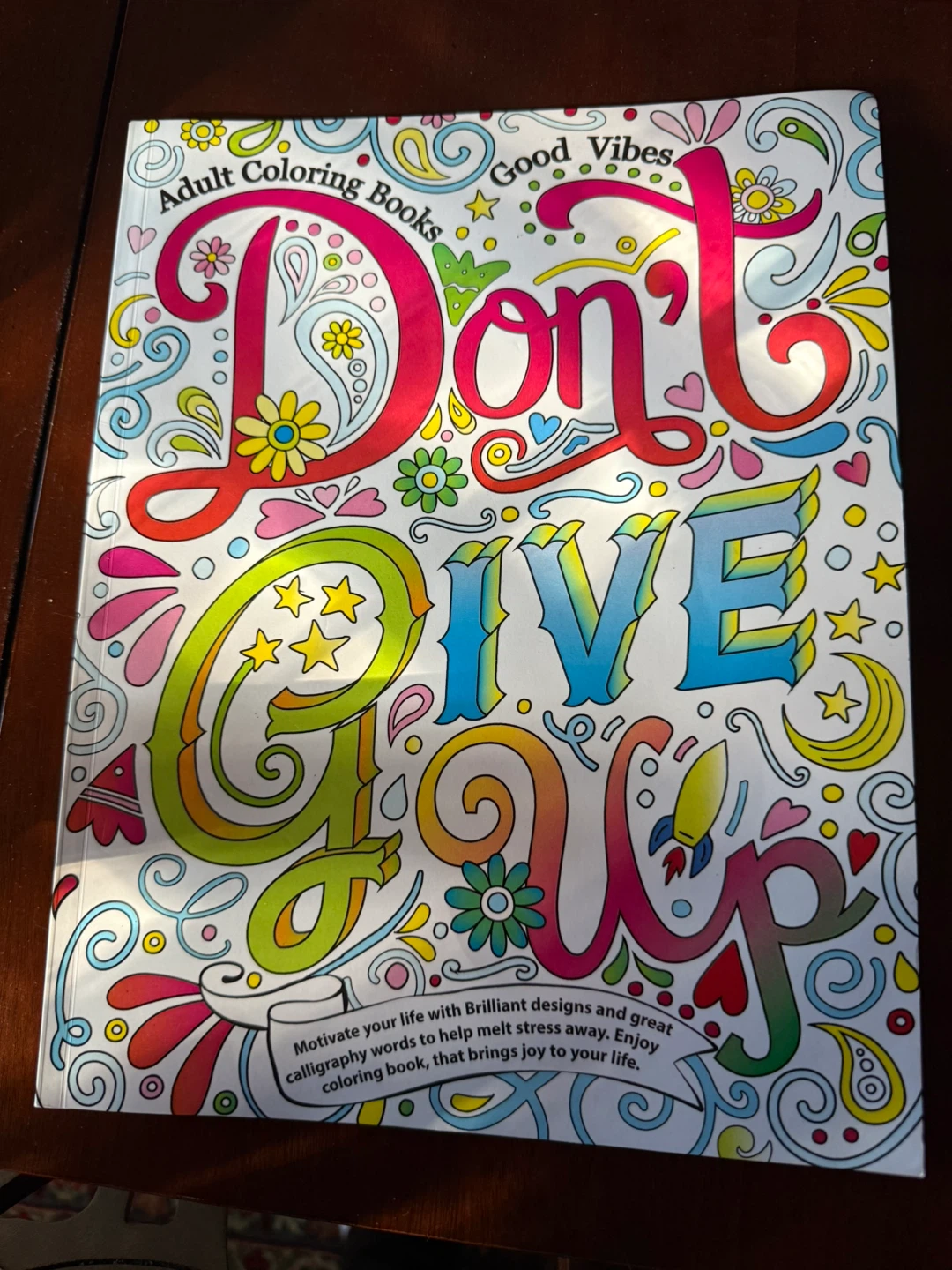 Adult Coloring Book - Good Vibes 🥕