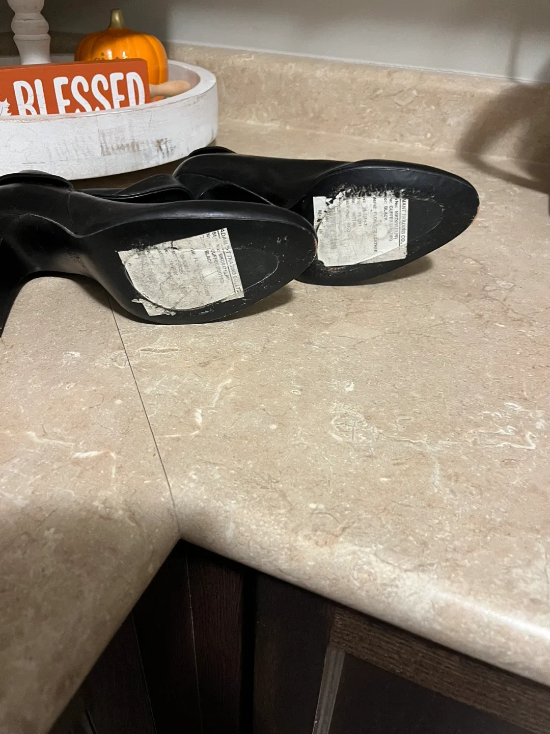 Michael Michael Kors Black Leather Booties image indicator(4)