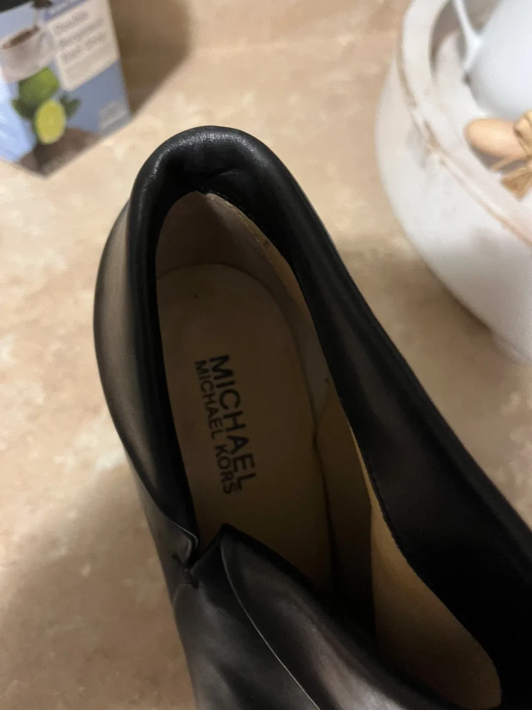 Michael Michael Kors Black Leather Booties image indicator(3)