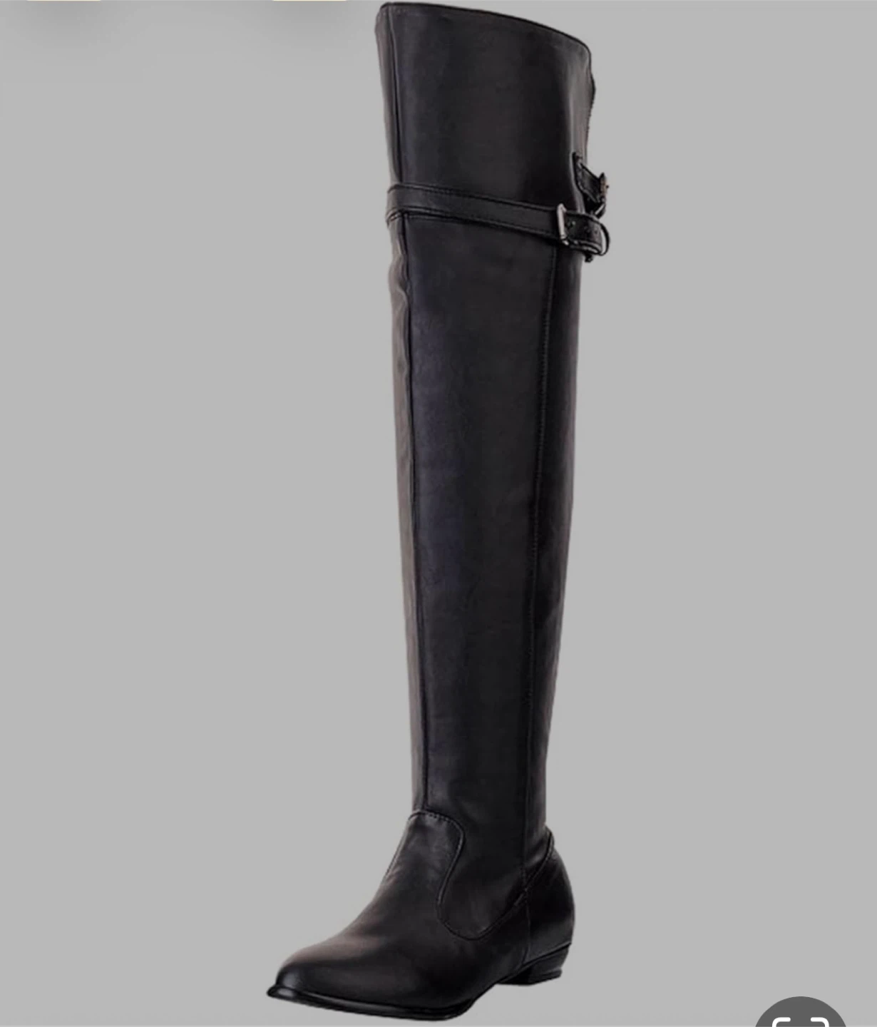 Black Over-the-Knee Boot
