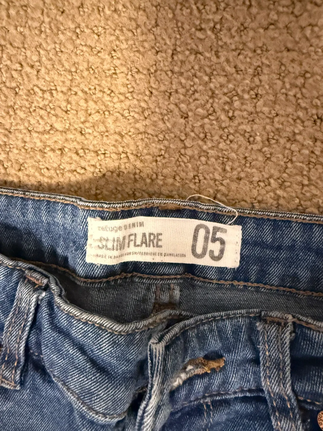 Refuge Denim Slim Flare Jeans image indicator(3)