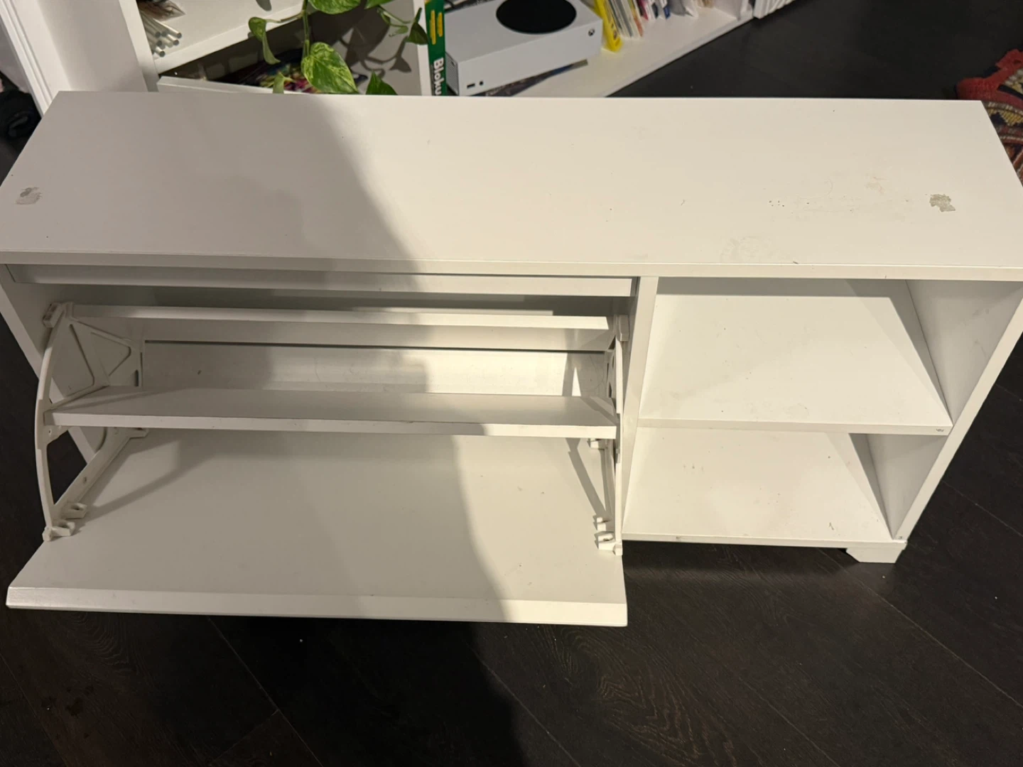 White Shoe Cabinet/Storage Unit