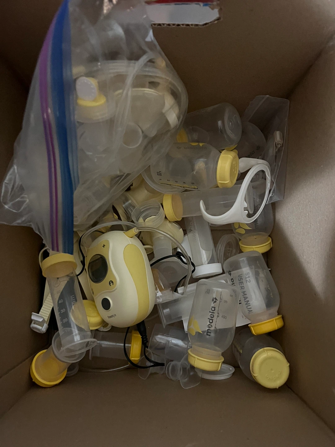 Medela Breast Pump + Parts
